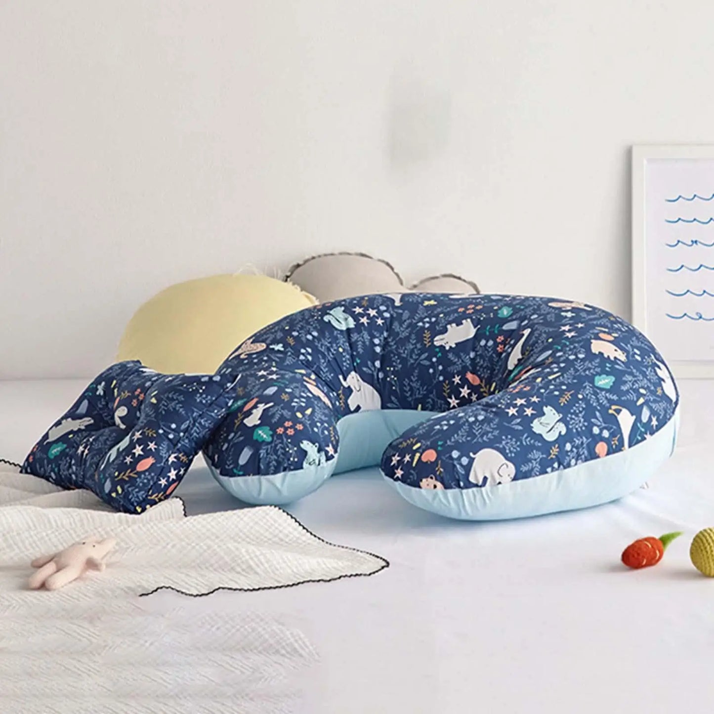 Baby Ollie “CuddleNest” - Nursing Pillow Set