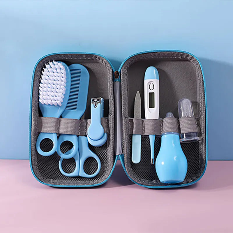 Baby Ollie “SnugBasics” Baby Grooming Kit – 8-Piece Set