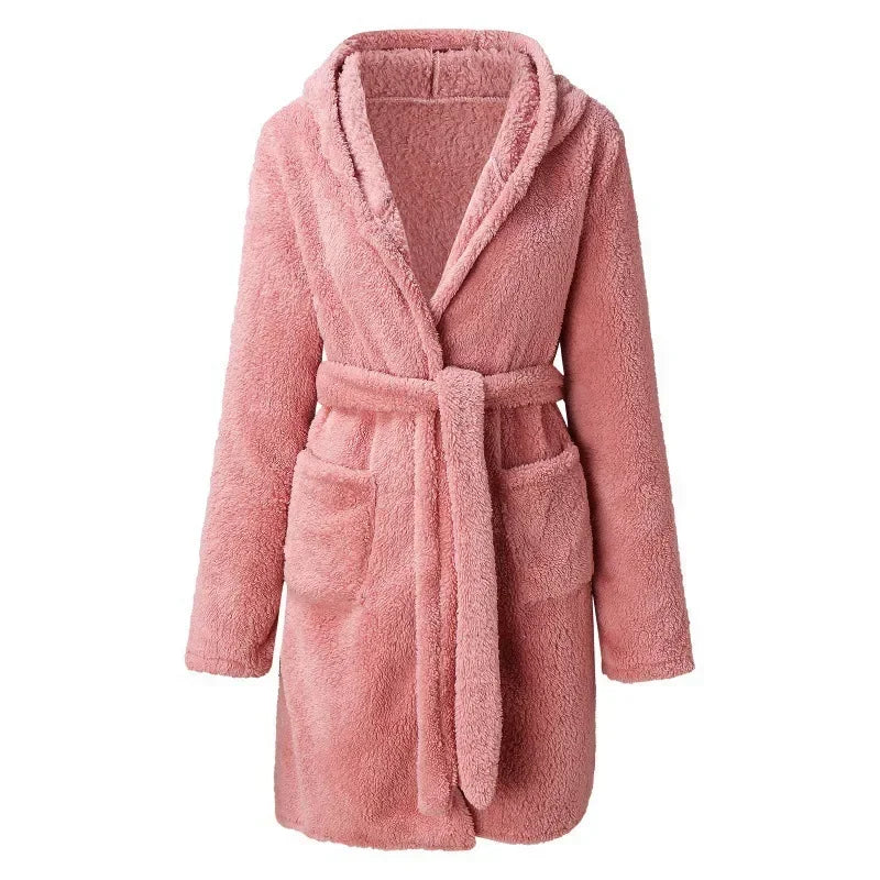 Baby Ollie “SnugNest” Plush Women’s Bathrobe