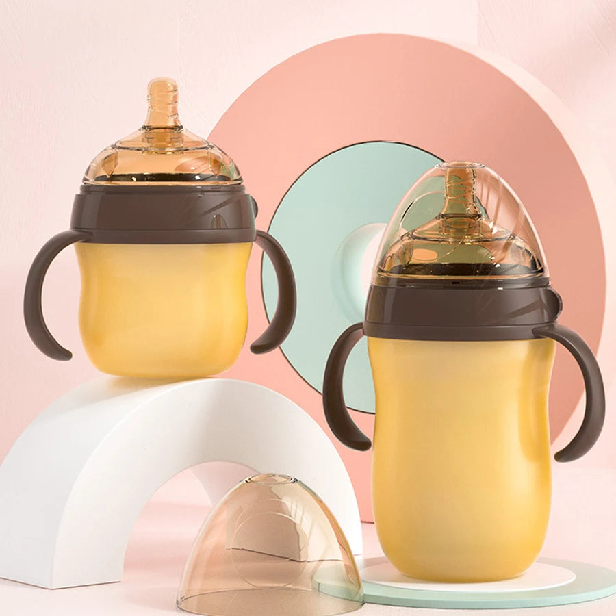 Baby Ollie “NanoSip” Gravity-Flow Silicone Bottle (150ml)