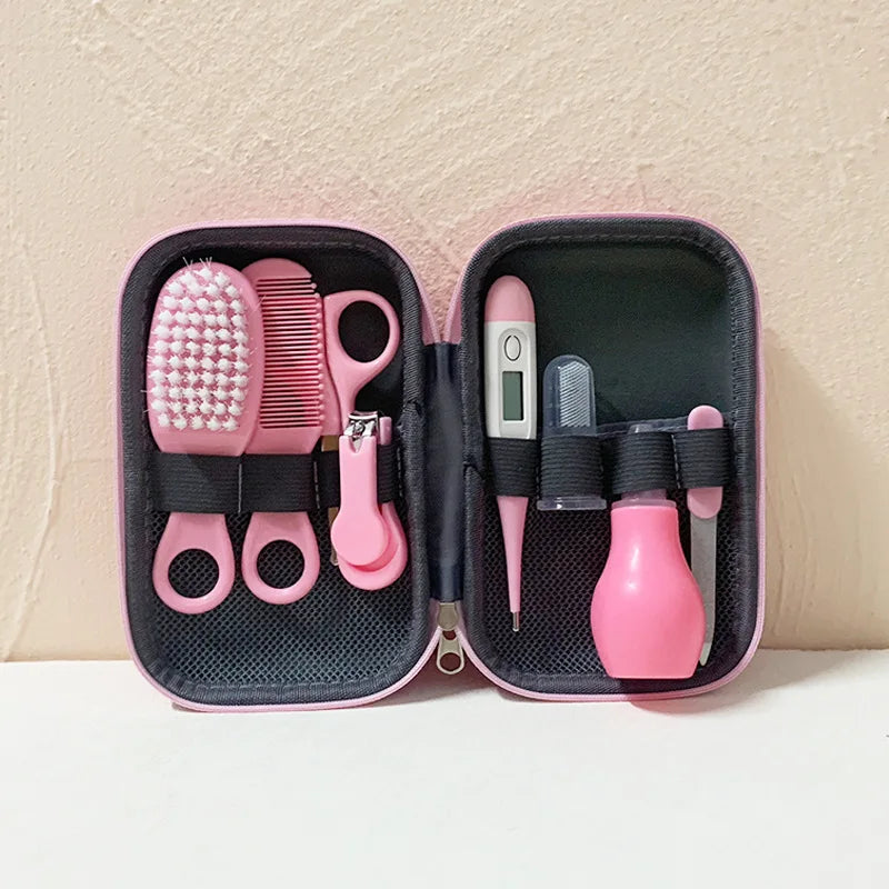 Baby Ollie “SnugBasics” Baby Grooming Kit – 8-Piece Set