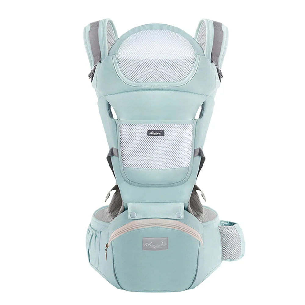 Baby Ollie “NestRide” 6-in-1 Ergonomic Baby Carrier