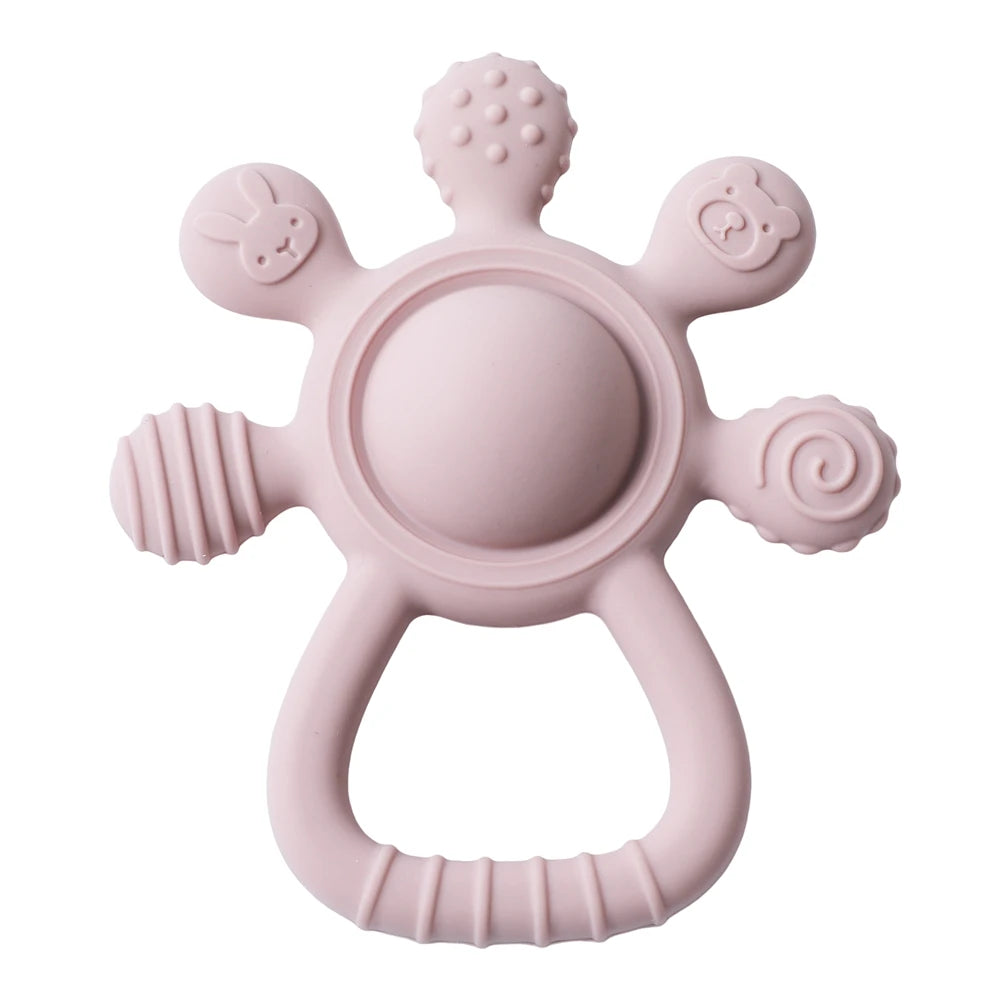 Baby Ollie “ChewBloom” Teether Rattle