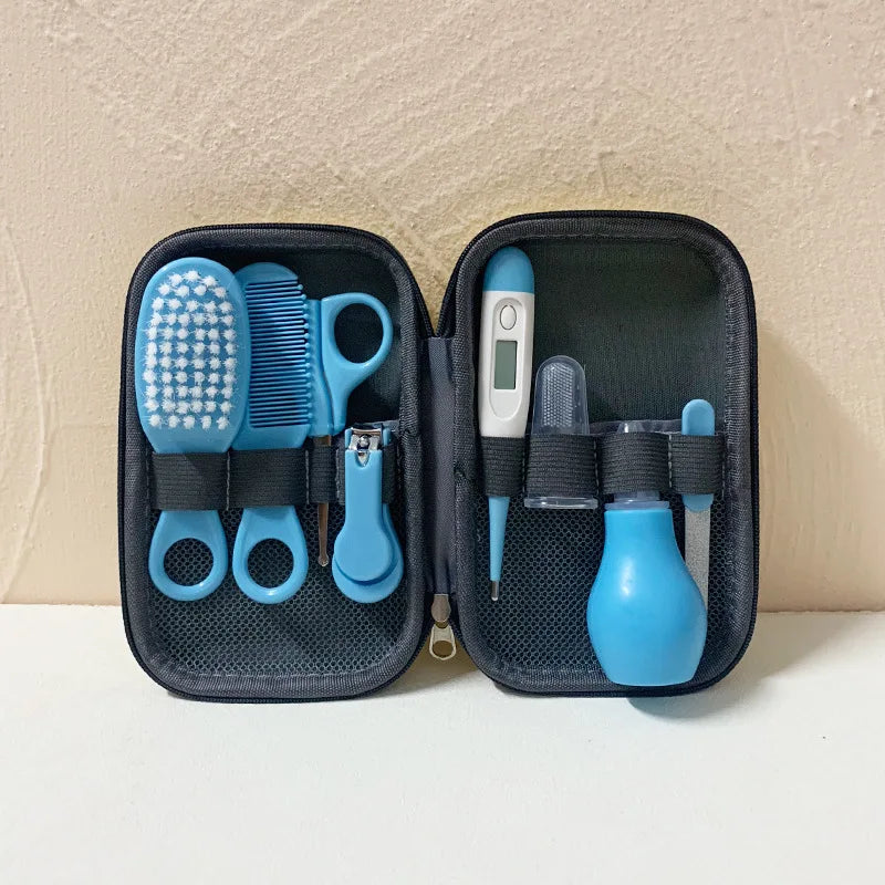 Baby Ollie “SnugBasics” Baby Grooming Kit – 8-Piece Set