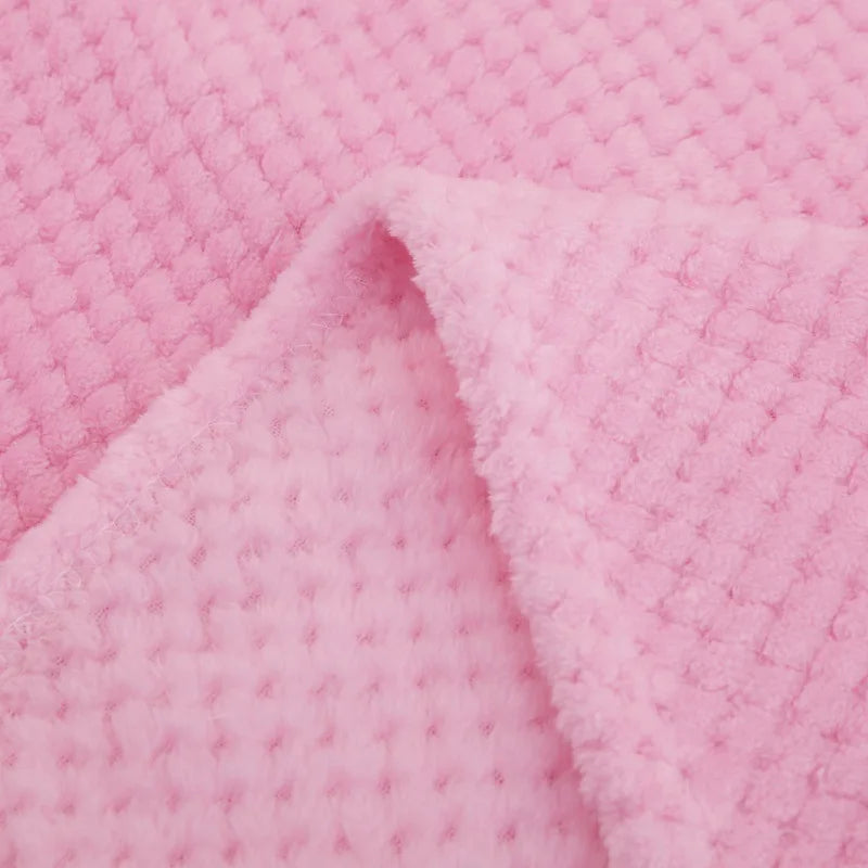 Baby Ollie "SnuggleNest" Fleece Cot Blanket – Ultra-Soft & Warm for Newborns and Toddlers