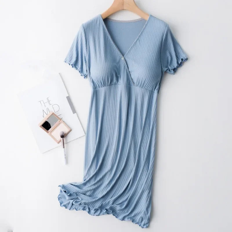 Baby Ollie “NestForm” Maternity & Nursing Gown