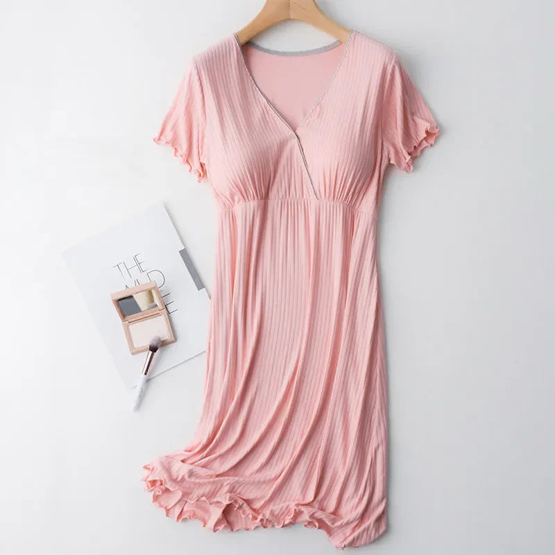 Baby Ollie “NestForm” Maternity & Nursing Gown