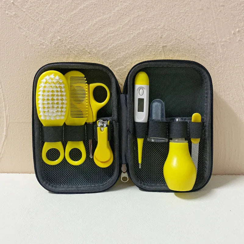 Baby Ollie “SnugBasics” Baby Grooming Kit – 8-Piece Set