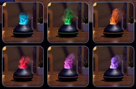 Baby Ollie “GlowNest” Aroma Diffuser & Flame Light
