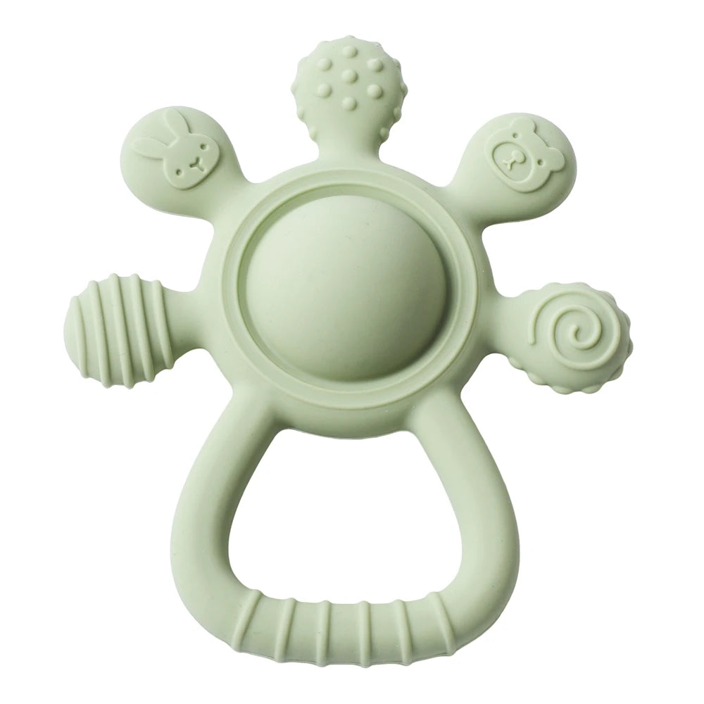 Baby Ollie “ChewBloom” Teether Rattle