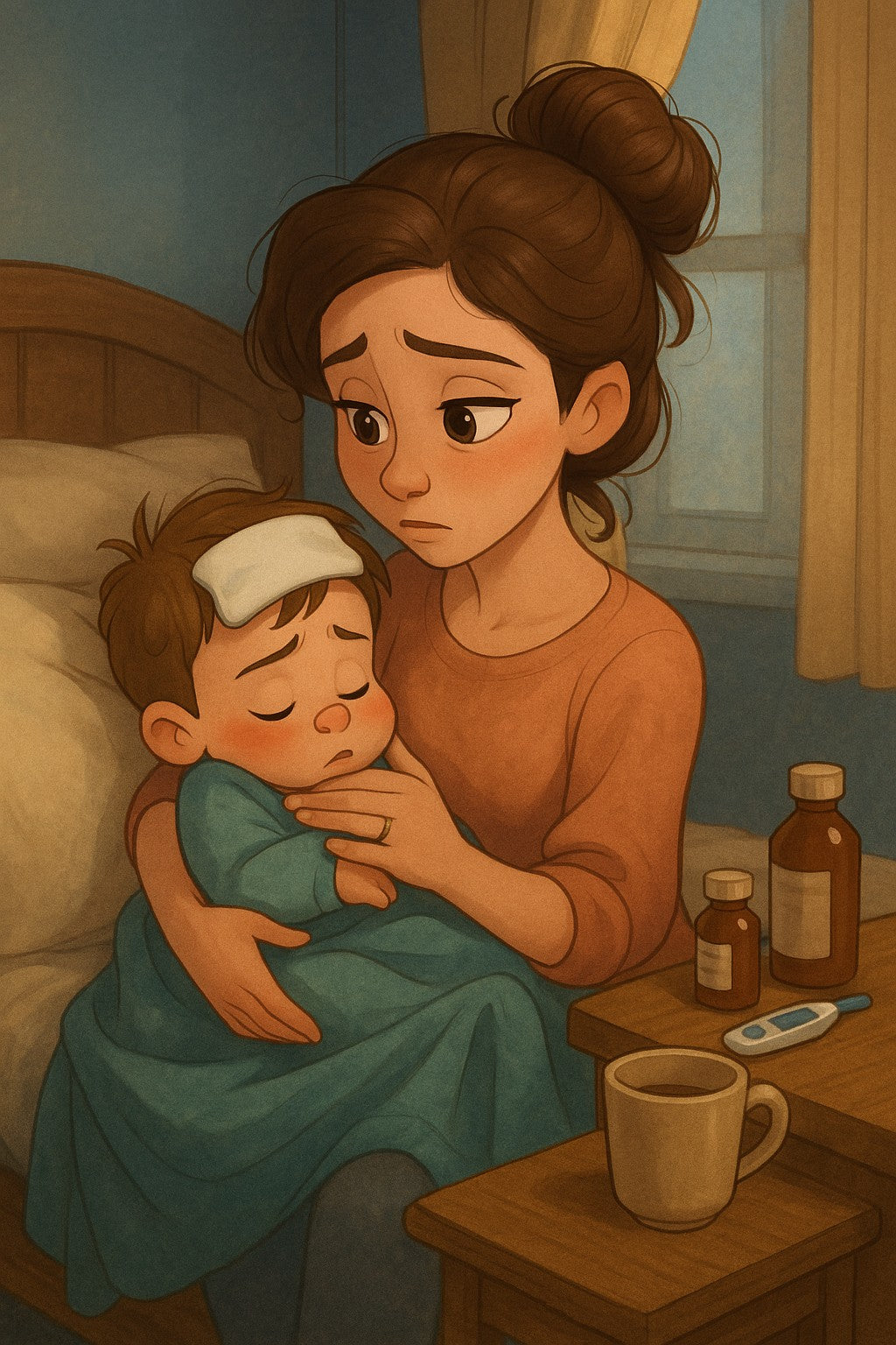 Caring for a Sick Toddler: The Invisible Mental Load Parents Rarely Talk About