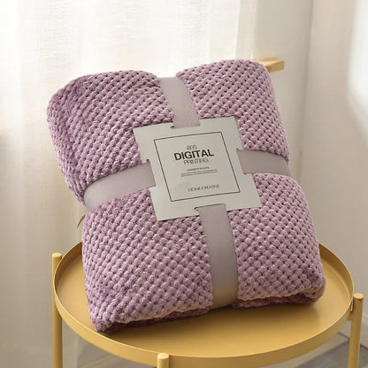 Baby Ollie "SnuggleNest" Fleece Cot Blanket – Ultra-Soft & Warm for Newborns and Toddlers