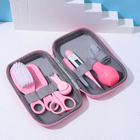 Baby Ollie “SnugBasics” Baby Grooming Kit – 8-Piece Set