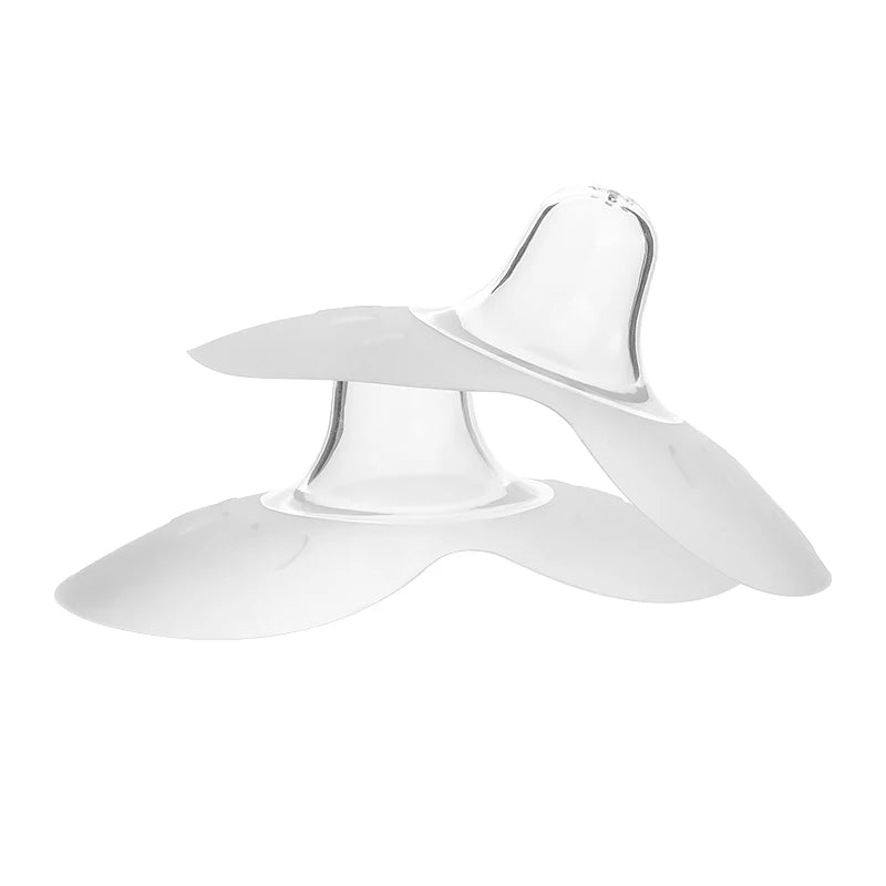Baby Ollie "SilkyWings" – Soft Silicone Nipple Shields (2-Pack)