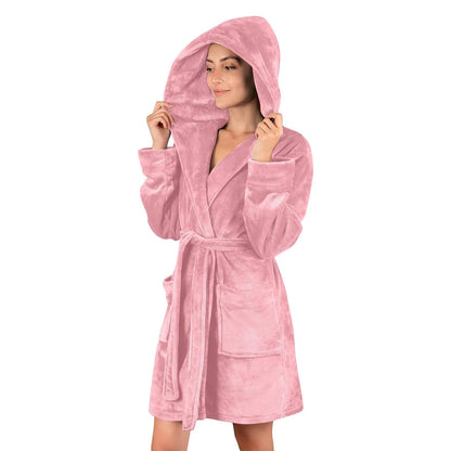 Baby Ollie “SnugNest” Plush Women’s Bathrobe