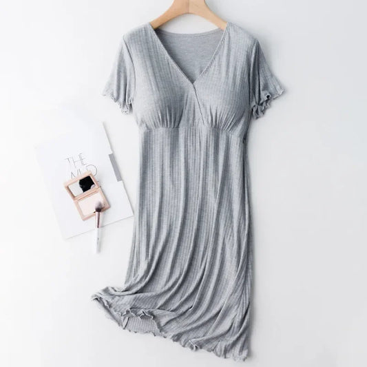 Baby Ollie “NestForm” Maternity & Nursing Gown