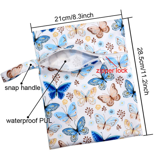 Baby Ollie “DryTote” Wet Bag – Compact, Water-Resistant Storage for On-the-Go