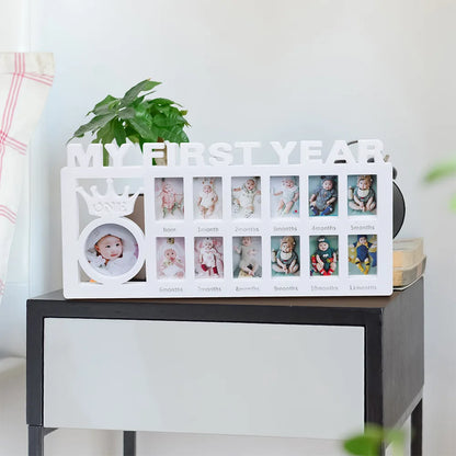 Baby Ollie “MemoryLane” First-Year Keepsake Frame