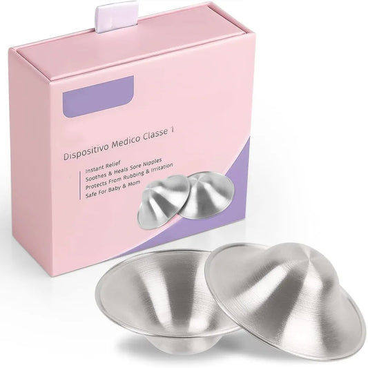 Baby Ollie "SilverShells" – Silverettes Nipple Shields for Breastfeeding Relief