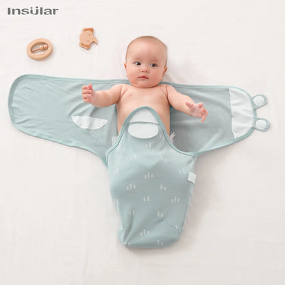 Baby Ollie “SnuggleShell” Cotton Sleep Sack