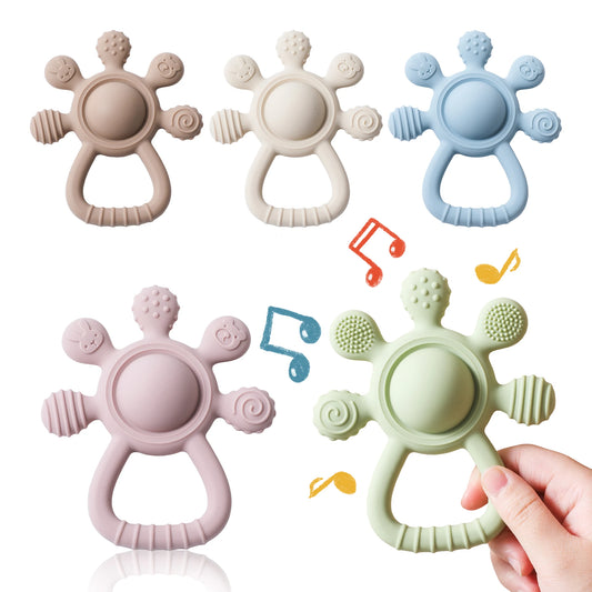 Baby Ollie “ChewBloom” Teether Rattle